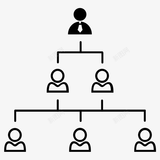 层次结构业务层次结构公司结构图标svg_新图网 https://ixintu.com 业务层次结构 公司结构 层次结构 工作流 组织结构