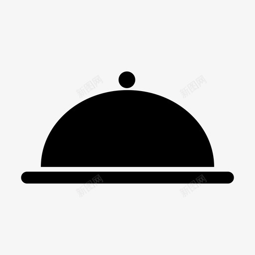 cloche美味菜肴图标svg_新图网 https://ixintu.com cloche 美味 菜肴 食物 食谱