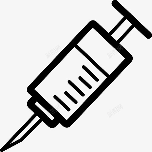 注射注射器疫苗图标svg_新图网 https://ixintu.com 医院 注射 注射器 疫苗