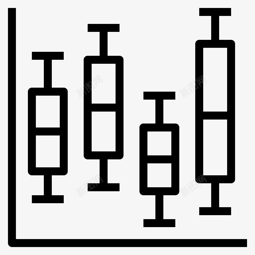 方框图分析数据图标svg_新图网 https://ixintu.com 分析 数据 数据分析 方框图 统计