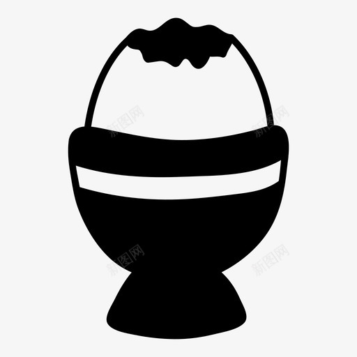 鸡蛋食物图标svg_新图网 https://ixintu.com 食物 鸡蛋