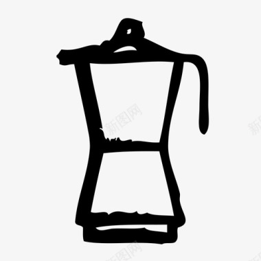 咖啡机设备家具图标图标