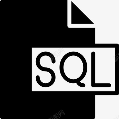 sql文件编码开发图标图标