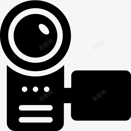 便携式摄像机摄像机图标svg_新图网 https://ixintu.com 便携式摄像机 摄像机