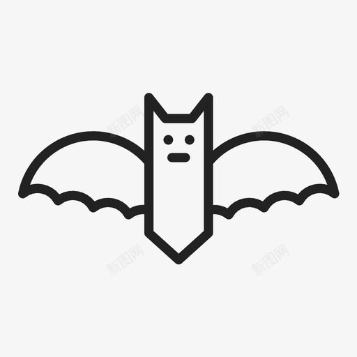 蝙蝠动物鸟图标svg_新图网 https://ixintu.com 动物 夜鸟 苍蝇 蝙蝠 鸟
