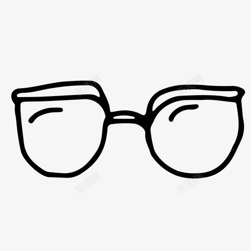 眼镜奇思妙想图标svg_新图网 https://ixintu.com 奇思妙想 眼镜