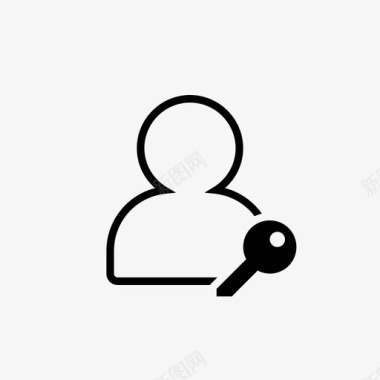 锁定用户访问帐户密码图标图标