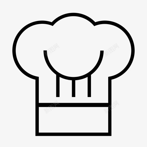 厨师职业工作图标svg_新图网 https://ixintu.com 厨师 工作 工作工具 工具 职业 餐厅