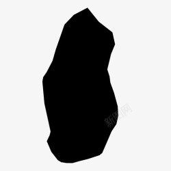 卡塔尔地图卡塔尔国家多哈图标高清图片