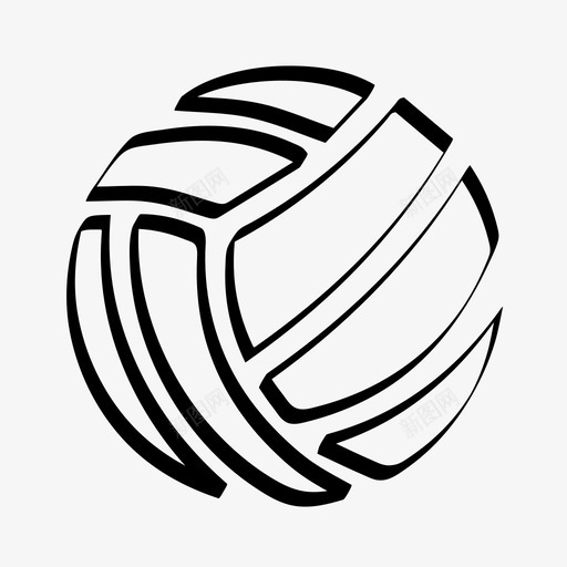 排球网运动图标svg_新图网 https://ixintu.com 排球 网 运动