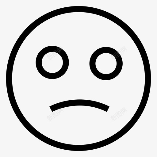 情感表情符号本质图标svg_新图网 https://ixintu.com 微笑 情感 情绪线图标 感觉 本质 脸 表情符号