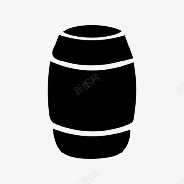 桶容器填料图标图标