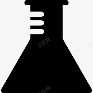 锥形瓶化学实验管图标图标