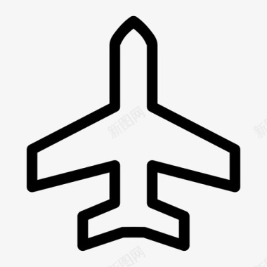 飞机乘客图标图标