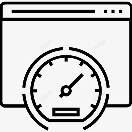 网站加载仪表板速度页面速度图标svg_新图网 https://ixintu.com 1400网页和搜索引擎优化平面线图标 仪表板速度 搜索引擎优化 网站加载 网络流量 页面速度