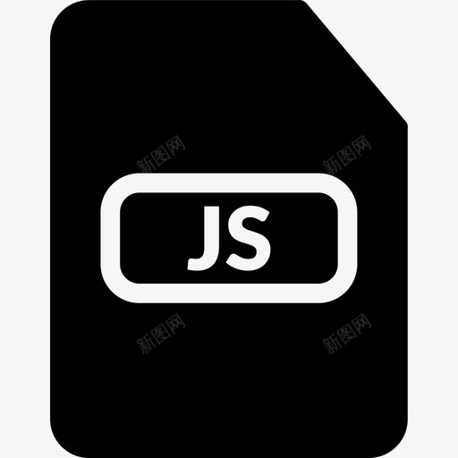 js文件javascriptjavascript文件图标svg_新图网 https://ixintu.com javascript javascript文件 js文件 文件填充