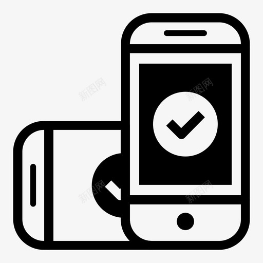 智能手机检查模型智能手机模型1图标svg_新图网 https://ixintu.com 智能手机检查 智能手机模型1 模型