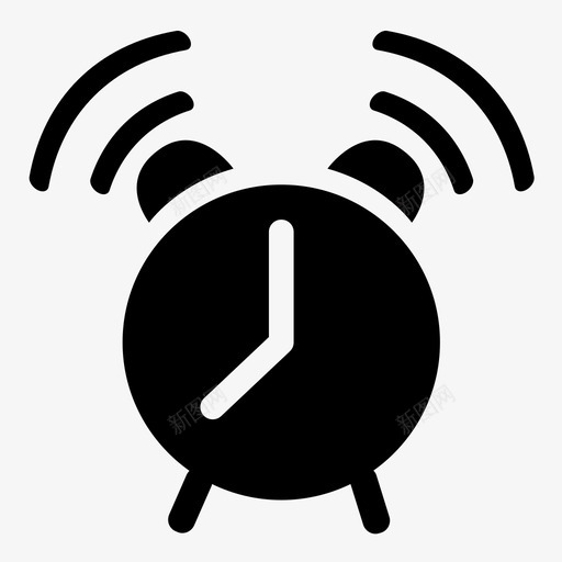 闹钟svg_新图网 https://ixintu.com 闹钟 clock2