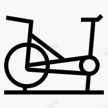 自行车运动交通图标图标