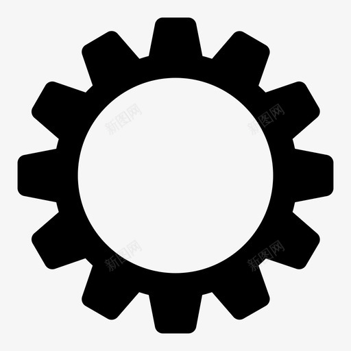 齿轮工业维修工具图标svg_新图网 https://ixintu.com 工业 服务工具包 系统选项 维修工具 设置 齿轮