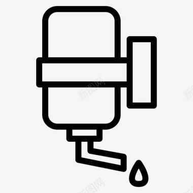 饮水机猫狗图标图标