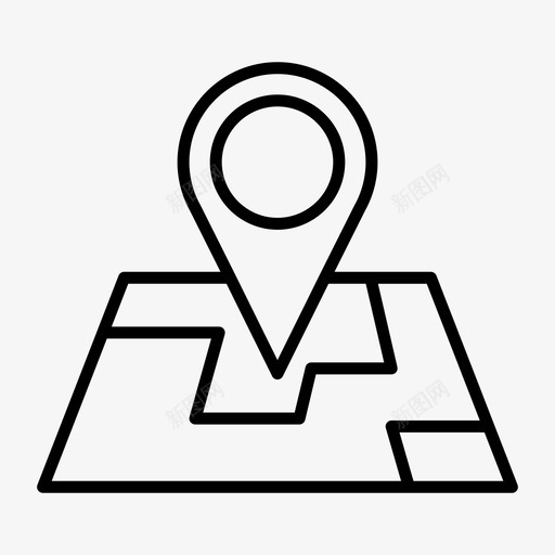 地图联系我们gps图标svg_新图网 https://ixintu.com gps 位置 地图 密码 联系我们