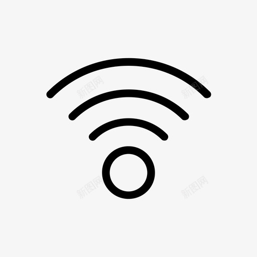 信号量程发射机图标svg_新图网 https://ixintu.com wifi 信号 发射机 规格 量程