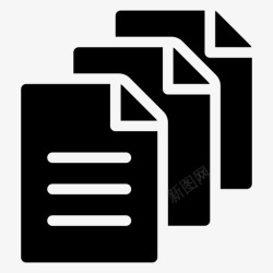 表格格式文件合同表格图标高清图片