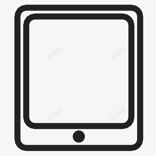 ipad设备平板电脑图标svg_新图网 https://ixintu.com ipad 平板电脑 设备