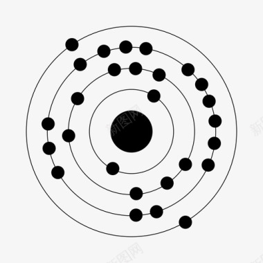 027钴钴原子元素图标图标