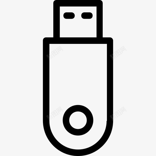 usb闪存记忆棒图标svg_新图网 https://ixintu.com U盘 usb 科技线图标 笔驱动器 记忆棒 闪存