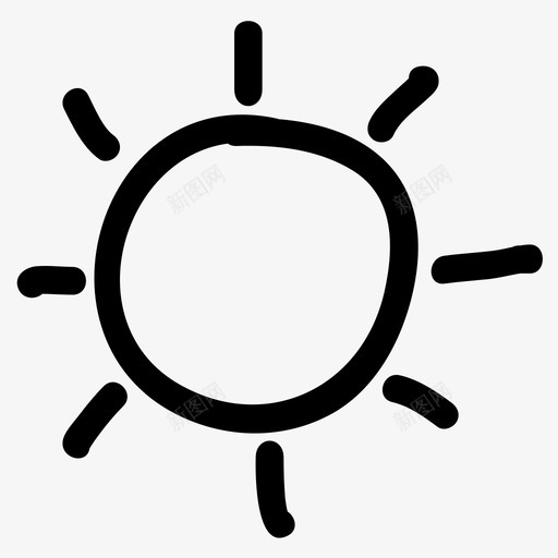阳光光明力量图标svg_新图网 https://ixintu.com 光明 力量 阳光