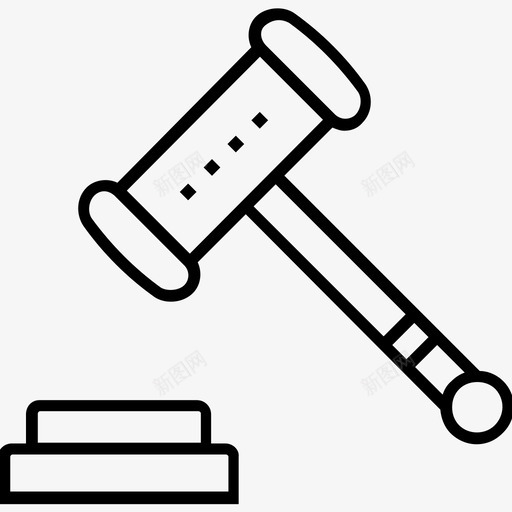 法律支持拍卖拍卖锤图标svg_新图网 https://ixintu.com 1400网站和搜索引擎优化平面线图标 拍卖 拍卖锤 木槌 法律支持