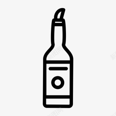 啤酒瓶子科罗娜图标图标