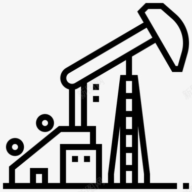 石油井架燃料炼油厂图标图标