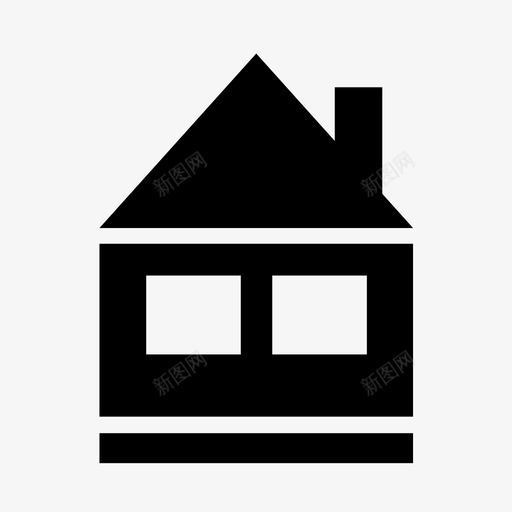 住房svg_新图网 https://ixintu.com 住房 house