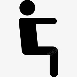 人与人坐着谈话剪影坐着的剪影人人2图标高清图片