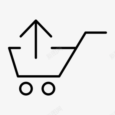 购物车购物卡在线图标图标