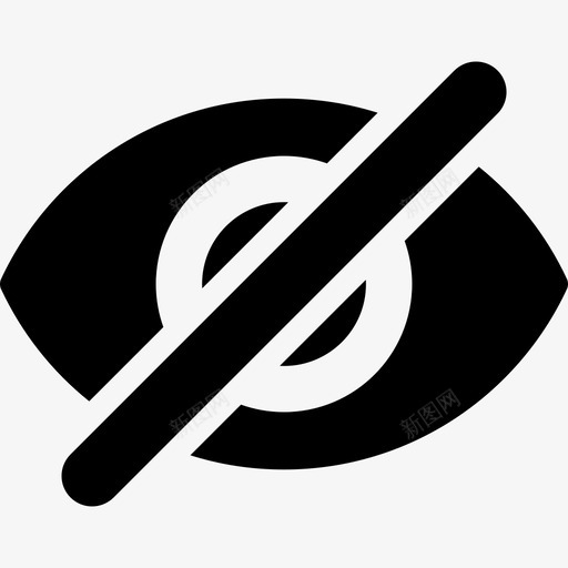 关闭可见性多媒体光标和指针图标svg_新图网 https://ixintu.com 光标和指针 关闭可见性 多媒体