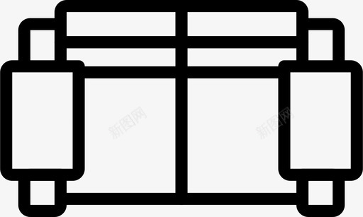 沙发物品家具图标图标