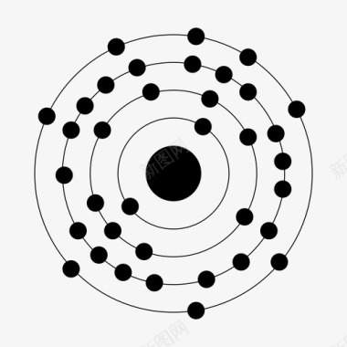 036氪原子元素图标图标