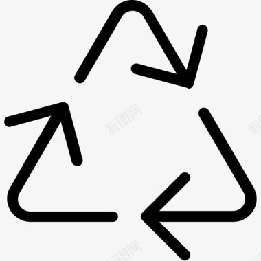 回收生态环保图标图标