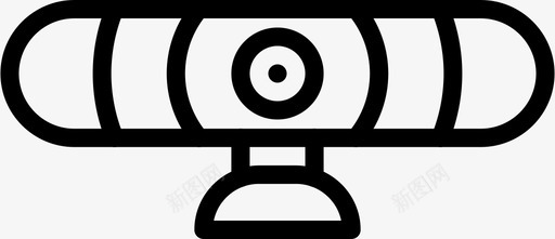 网络摄像头设备小工具图标svg_新图网 https://ixintu.com smashicons技术2概述 小工具 技术 网络摄像头 设备