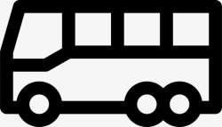 汽车组件公共汽车城际公共交通图标高清图片