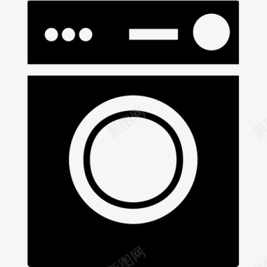 洗衣机卫生技术人员图标图标