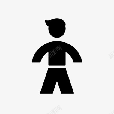 男厕所男卫生间图标图标