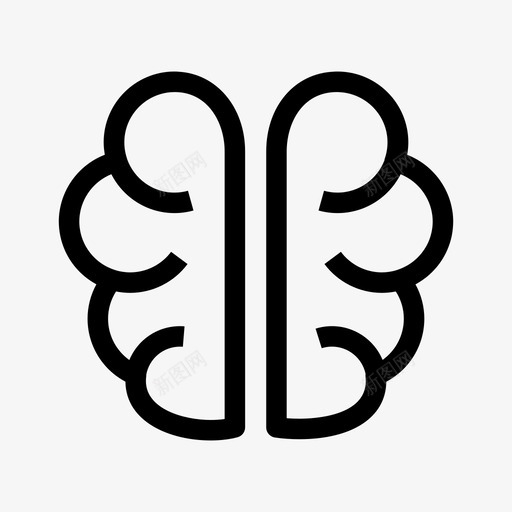 脑脑风暴人脑图标svg_新图网 https://ixintu.com 人脑 大纲收集 头脑 思考 智力 脑 脑风暴