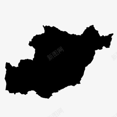 beja区map葡萄牙图标图标