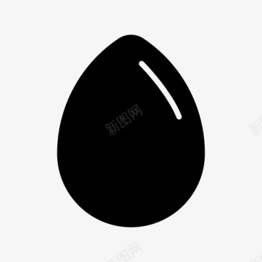 鸡蛋复活节食物图标图标