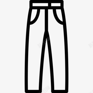 裤子服装牛仔裤图标图标